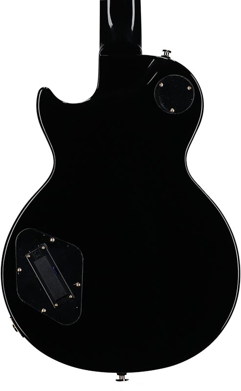 Epiphone Matt Heafy Les Paul Custom Origins Electric Guitar, 7-String (with Case), Ebony, Body Straight Back