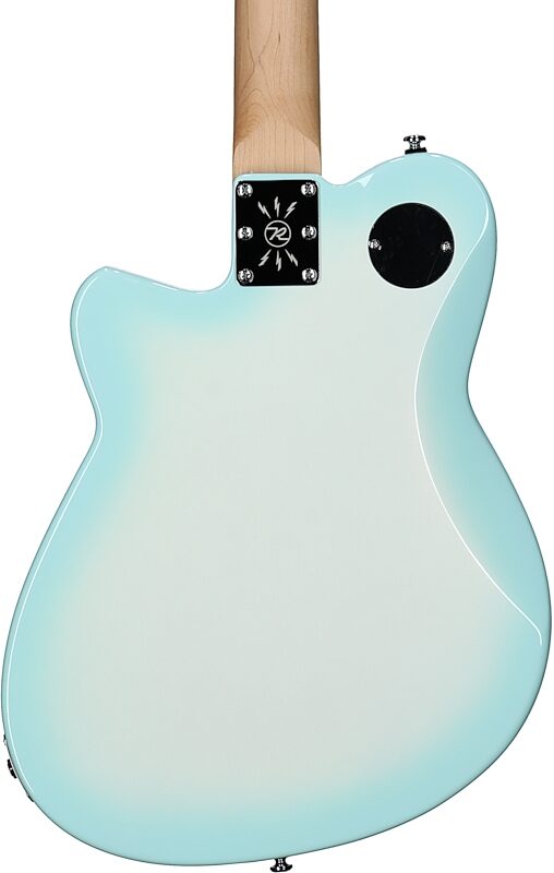Reverend Double Agent OG Electric Guitar, Chronic Blue Burst, Rosewood Fretboard, Body Straight Back