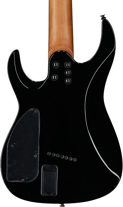 Legator N7FOD Ninja 7 Overdrive Multi-Scale Electric Guitar, 7-String, Jupiter Burst, Body Straight Back