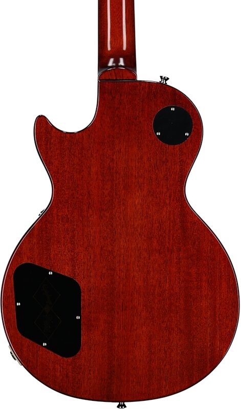 Epiphone Inspired by Gibson Custom 1960 Les Paul Standard Reissue Electric Guitar (with Case), Iced Tea Burst, Body Straight Back