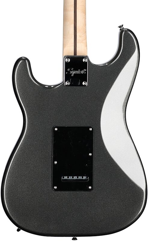 Squier Affinity Stratocaster HH Electric Guitar, Laurel Fingerboard, Charcoal Frost, Body Straight Back