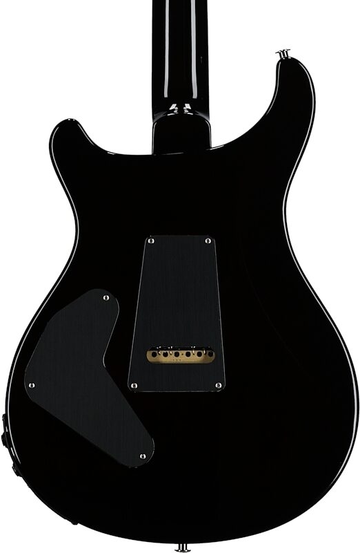 PRS Paul Reed Smith Custom 24 Piezo Pattern Regular Electric Guitar (with Case), Black Gold Wrap Burst, Body Straight Back