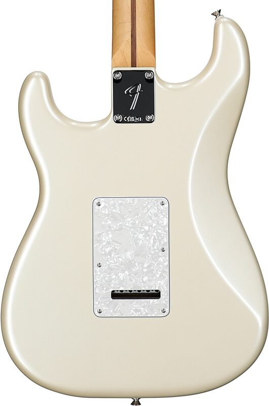 Fender Player II Modified Stratocaster Electric Guitar, Rosewood Fingerboard (with Gig Bag), Olympic White, Body Straight Back
