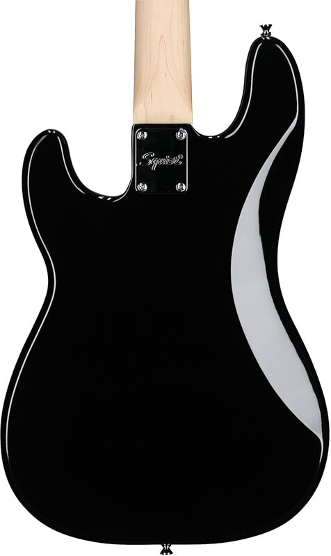 Squier Sonic Precision Bass Guitar, Laurel Fingerboard, Black, USED, Blemished, Body Straight Back