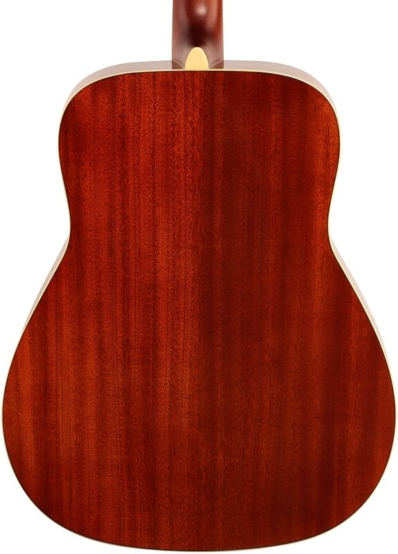 Yamaha FG820 Folk Acoustic Guitar, Natural, Body Straight Back
