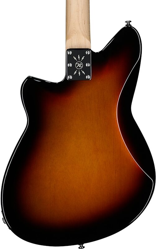 Reverend Jetstream HCB Electric Guitar, 3-Tone Burst, Body Straight Back