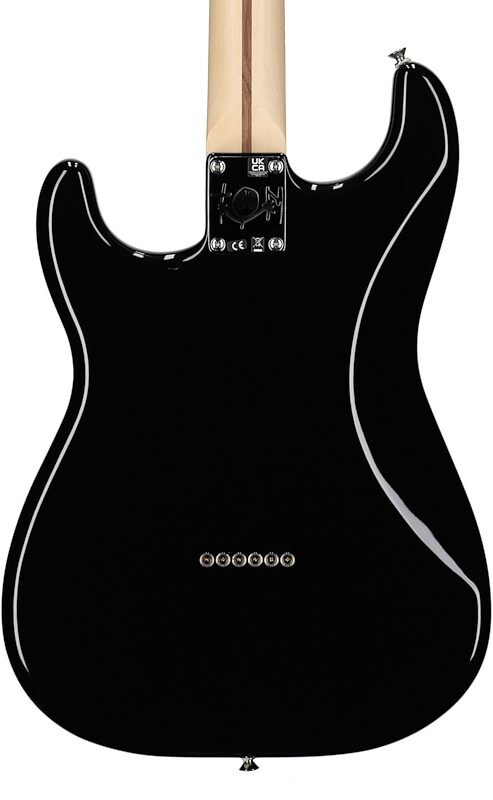 Fender Limited Edition Tom DeLonge Stratocaster (with Gig Bag), Black, Body Straight Back