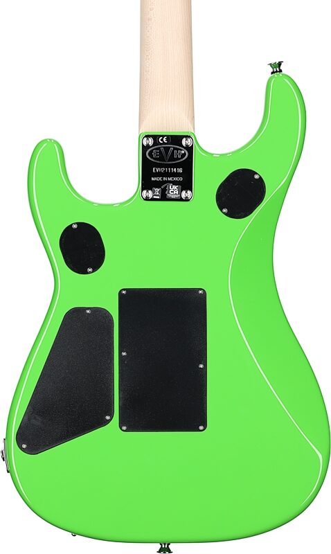 EVH Eddie Van Halen 5150 Series Standard Electric Guitar, Slime Green, with Maple Fingerboard, USED, Blemished, Body Straight Back