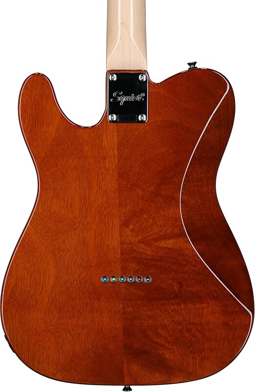 Squier Paranormal Esquire Deluxe Electric Guitar, Maple Fingerboard, Mocha, Body Straight Back