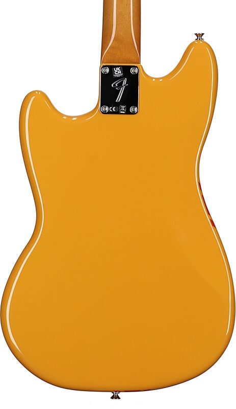 Fender Vintera II '70s Mustang Electric Guitar (with Gig Bag), Competition Orange, Body Straight Back