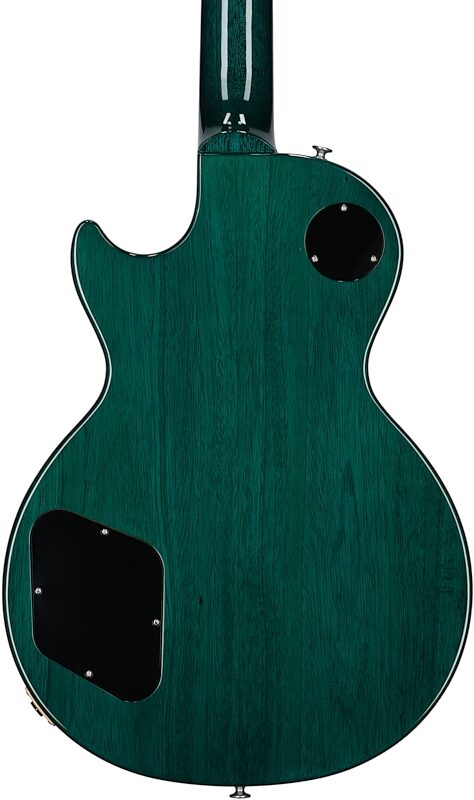 Gibson Exclusive Les Paul Standard 60s AAA Electric Guitar, Quilted Ocean Water, Body Straight Back
