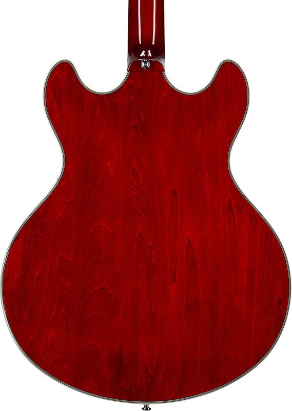 Sire Larry Carlton H7 Semi-Hollowbody Electric Guitar, ST Red, Body Straight Back