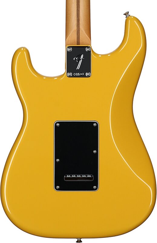 Fender Player II Modified Stratocaster HSS Electric Guitar, Rosewood Fingerboard (with Gig Bag), Sun Yellow, Body Straight Back