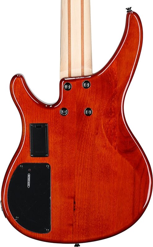 Yamaha TRBX605FM Electric Bass, 5-String, Caramel Brown, Body Straight Back