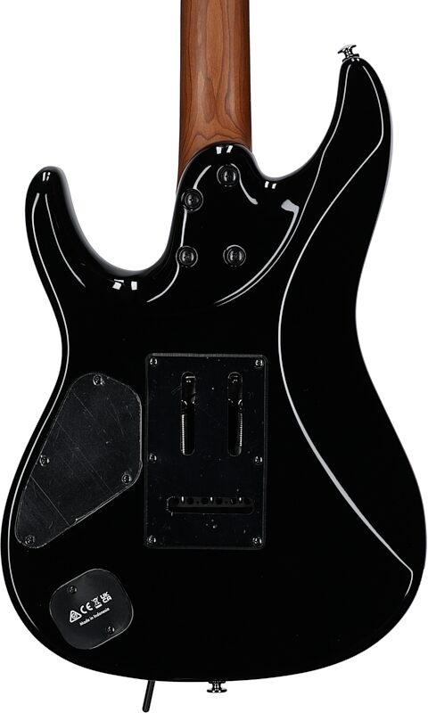 Ibanez Premium AZ42P1 Electric Guitar (with Gig Bag), Black, Body Straight Back