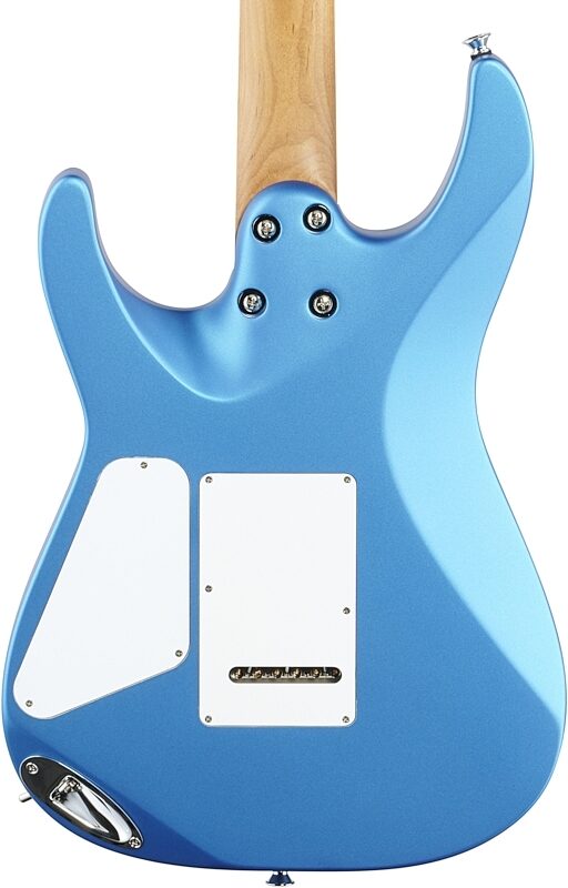 Charvel DK22 SSS 2PT CM Electric Guitar, Electric Blue, USED, Blemished, Body Straight Back