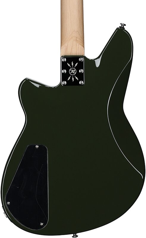 Reverend Descent RA Baritone Electric Guitar Brown, Army Green, Rosewood Fretboard, Body Straight Back