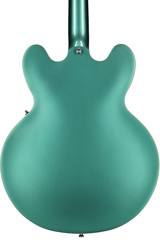 Epiphone ES-335 Traditional Pro Electric Guitar, Inverness Green, Body Straight Back