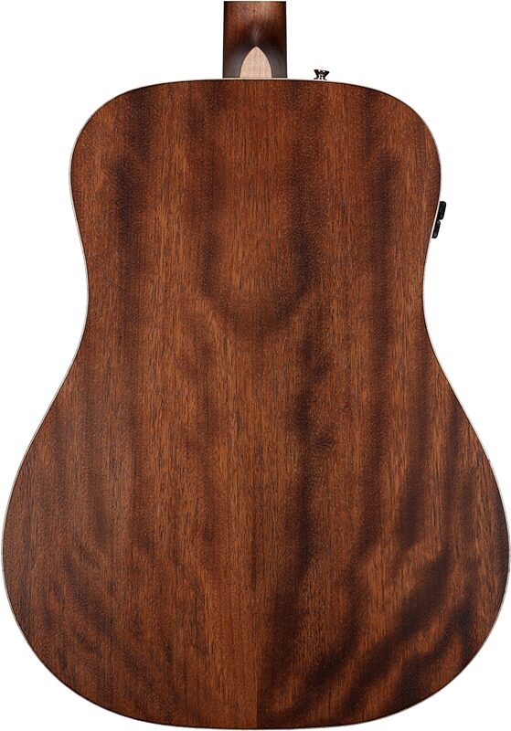 Fender Redondo Special Acoustic-Electric Guitar (with Gig Bag), Honey Burst, Body Straight Back