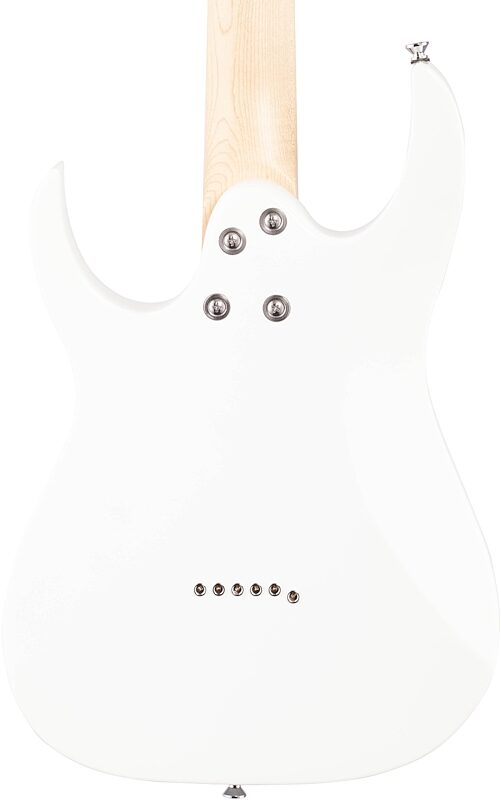 Ibanez GRGM21 GIO Mikro Electric Guitar, White, Body Straight Back