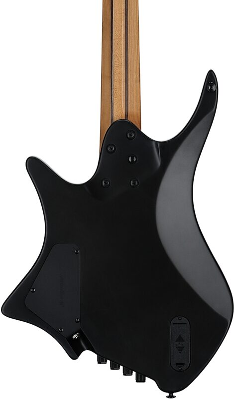 Strandberg BB4CT Boden Bass Standard 4 Electric Bass (with Gig Bag), Charcoal, Body Straight Back