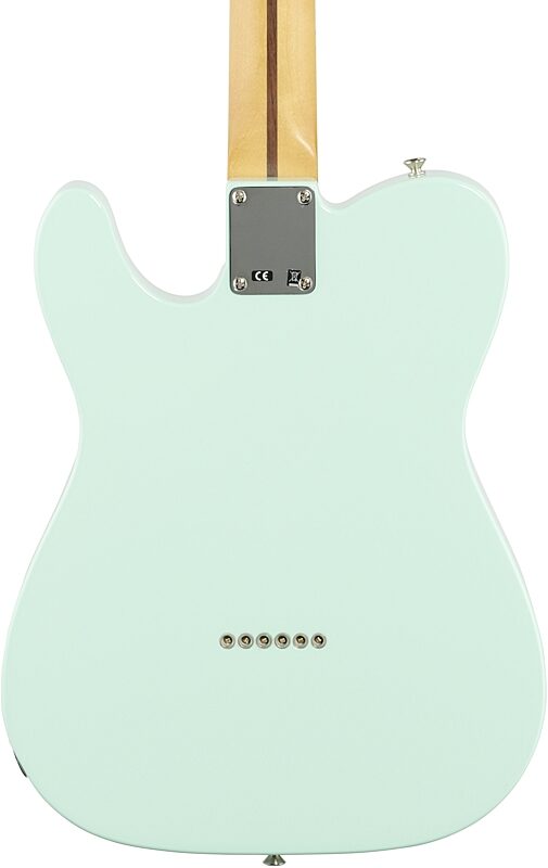 Fender Vintera '50s Telecaster Modified Electric Guitar, Maple Fingerboard (with Gig Bag), Surf Green, Body Straight Back