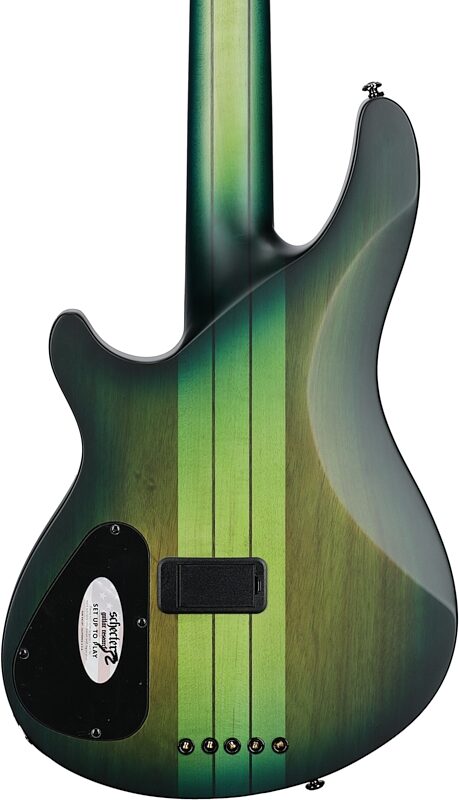 Schecter Daniel Firth Hellraiser Extreme-5 Electric Bass, 5-String, Cthulu, Body Straight Back
