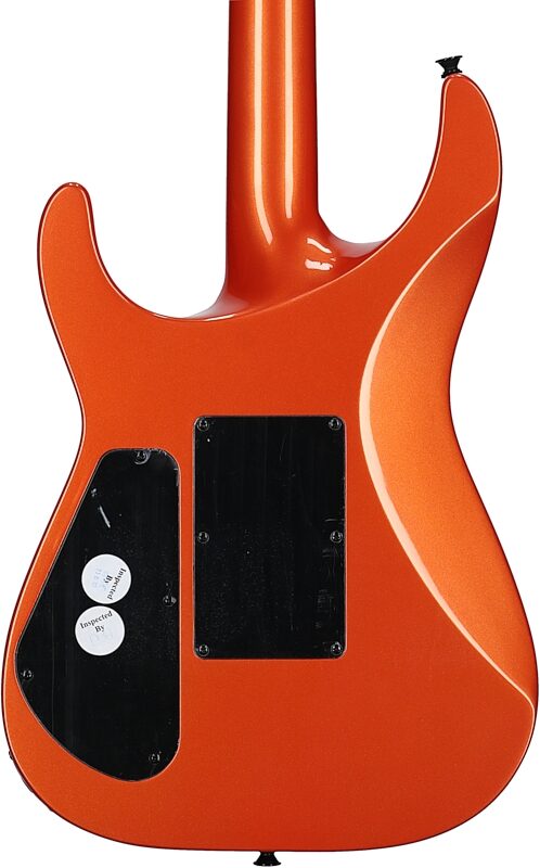 Jackson X Series Soloist SL3X DX Crackle Electric Guitar, Lambo Orange, Body Straight Back