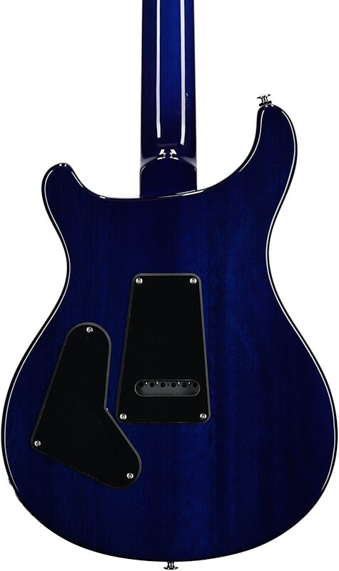 PRS Paul Reed Smith SE Custom 24 Electric Guitar (with Gig Bag), Lake Blue, Body Straight Back