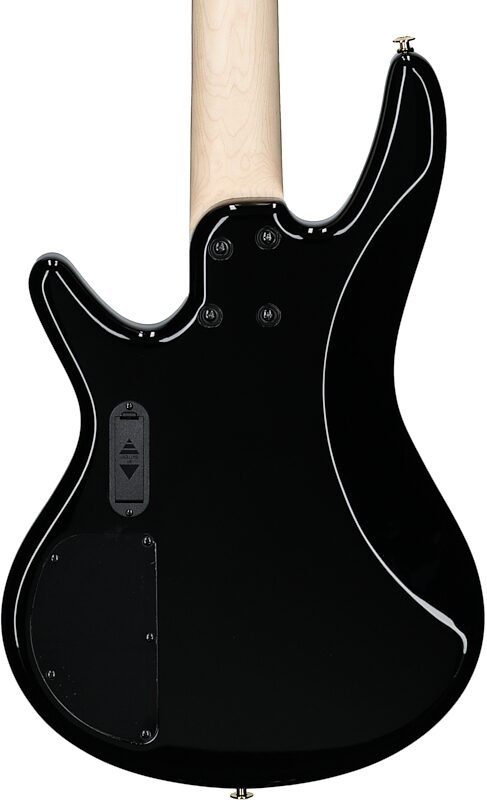 Ibanez GSR205PC Gio Electric Bass, 5-String, Transparent Marine Burst, Body Straight Back