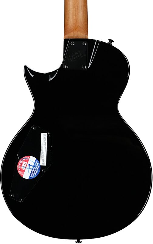ESP LTD EC-200DX FM Electric Guitar, Blue Burst, Body Straight Back