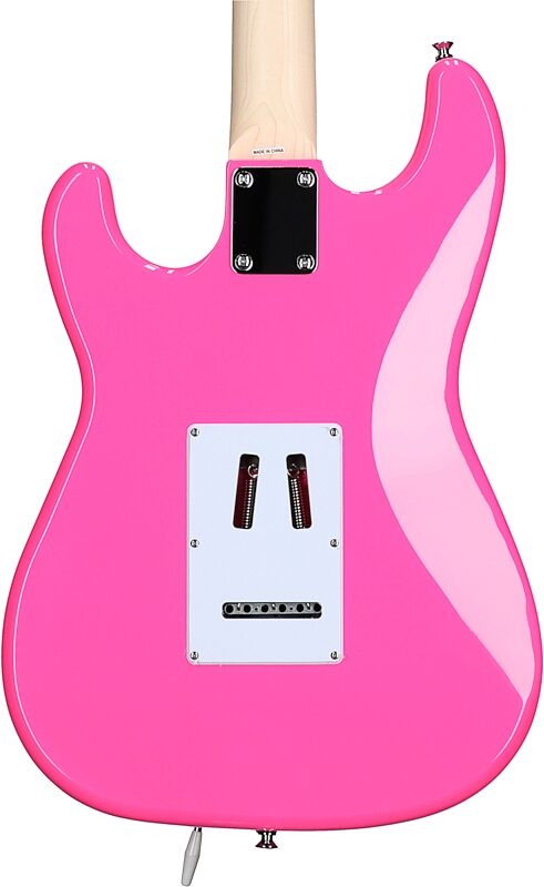 Kramer Focus VT-211S Electric Guitar, Neon Pink, Blemished, Body Straight Back