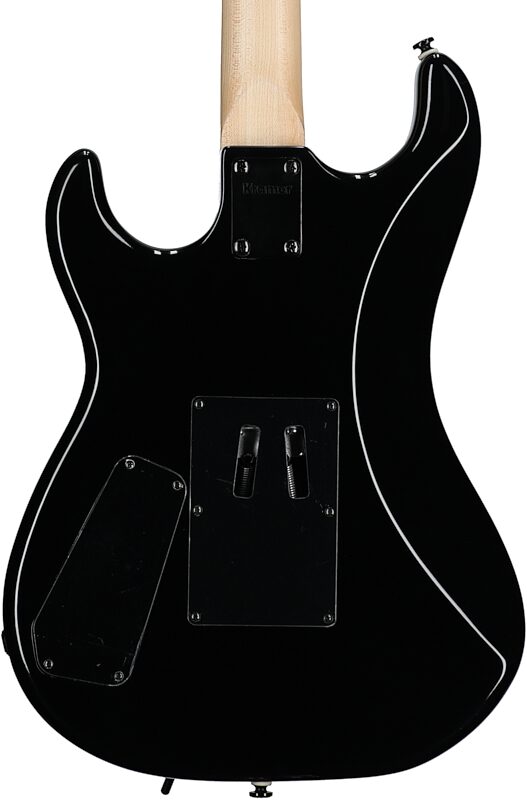 Kramer Baretta Original Series Electric Guitar, Ebony, Open Box (Very Good), Body Straight Back