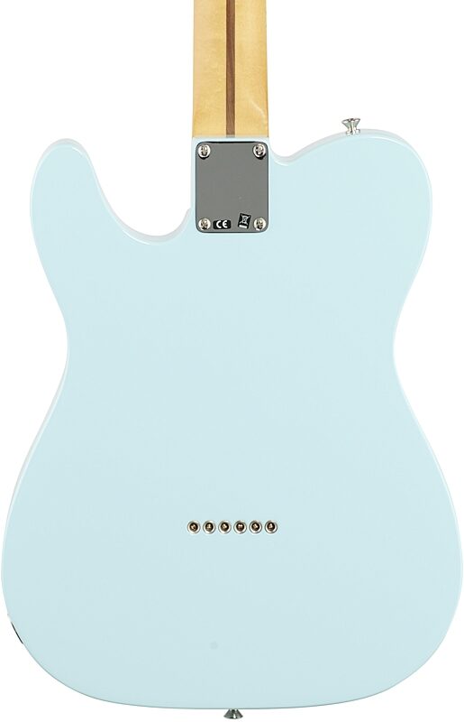 Fender Vintera '50s Telecaster Modified Electric Guitar, Maple Fingerboard (with Gig Bag), Daphne Blue, Body Straight Back