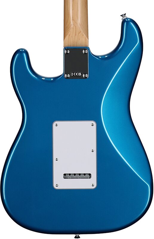 Fender Standard Stratocaster Electric Guitar, Laurel Fingerboard, Aqua Marine Metallic, Body Straight Back