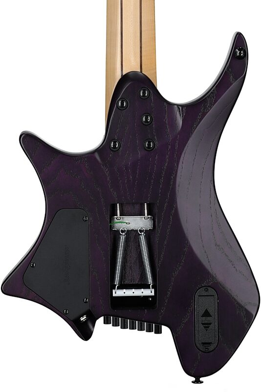 Strandberg Boden Prog NX 7 Electric Guitar (with Gig Bag), Twilight Purple, Body Straight Back