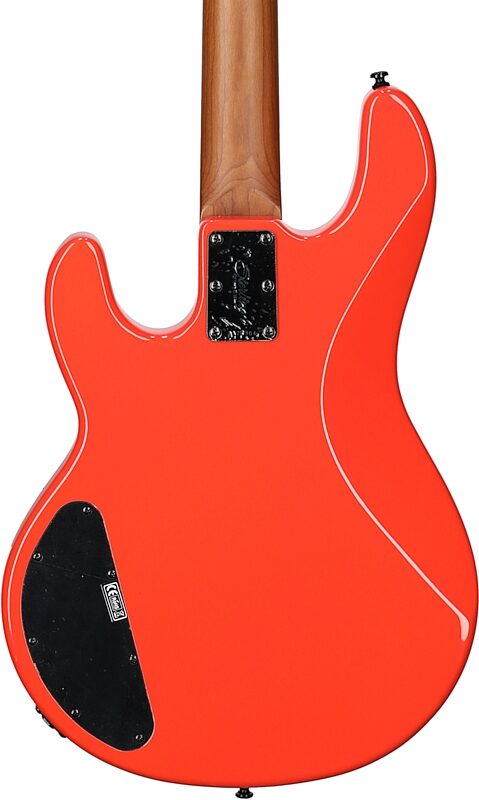 Sterling by Music Man Pete Wentz Signature StingRay Electric Bass, Fiesta Red, Body Straight Back