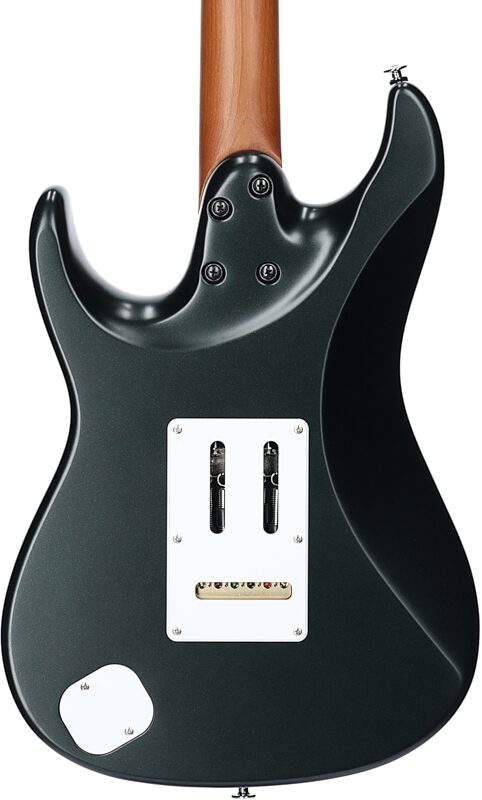 Ibanez AZ2204N Prestige Electric Guitar (with Case), Ivy Green Metallic, Body Straight Back