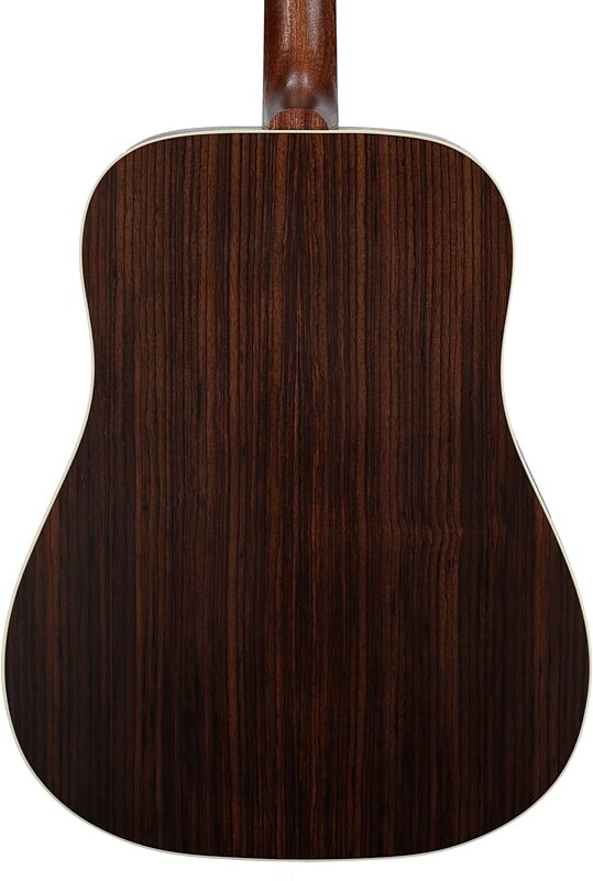 Gibson Hummingbird Studio Rosewood Acoustic-Electric Guitar (with Case), Satin Natural, Body Straight Back