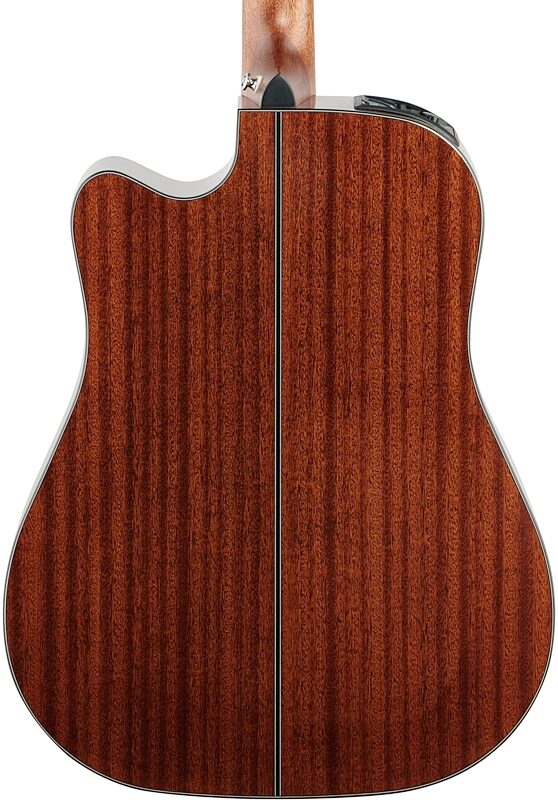 Takamine GD30CE Dreadnought Cutaway Acoustic-Electric Guitar, Natural, Body Straight Back