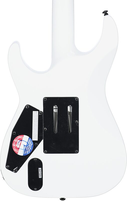 ESP LTD M1000 Electric Guitar, Snow White, Body Straight Back