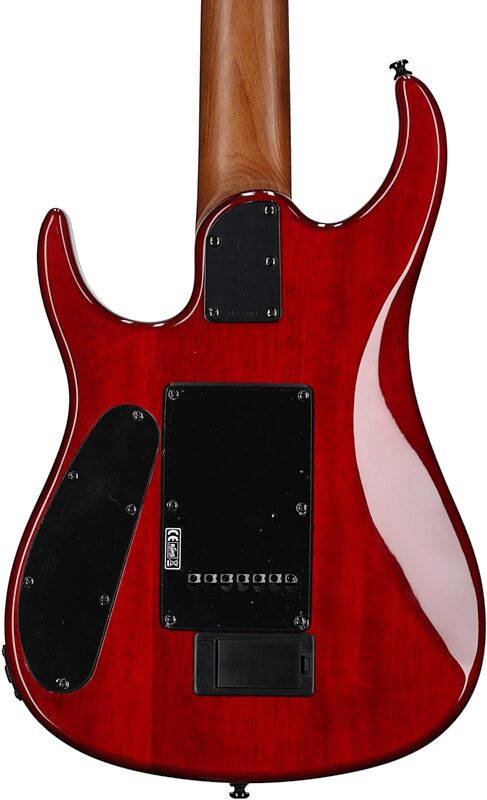 Sterling John Petrucci JP157D SM Electric Guitar (with Gig Bag), Blood Orange, Body Straight Back