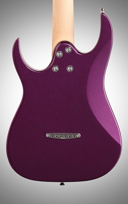 Ibanez GRGM21 GIO Mikro Electric Guitar, Metallic Purple, Body Straight Back