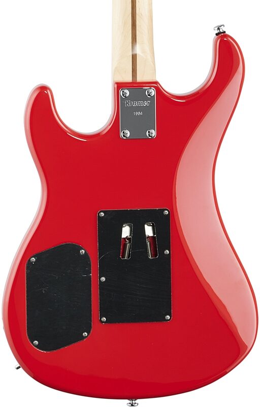 Kramer The 84 Electric Guitar, Radiant Red, Body Straight Back