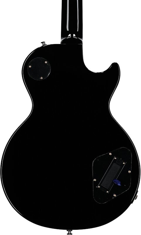 Epiphone Matt Heafy Les Paul Custom Origins Electric Guitar, Left-Handed (with Case), Ebony, Body Straight Back