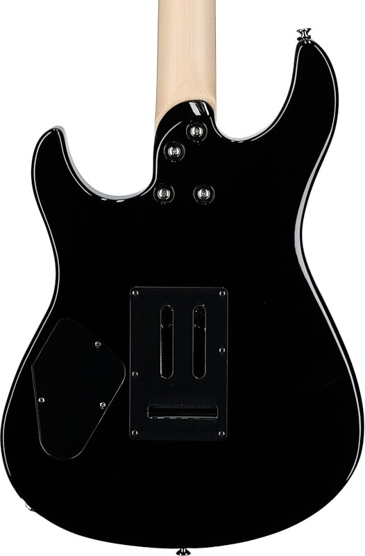 Yamaha Pacifica Standard Plus PACS+12 Electric Guitar, Rosewood Fingerboard (with Gig Bag), Black, Body Straight Back