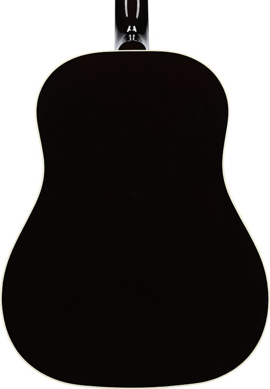 Gibson J-45 Standard Acoustic-Electric Guitar, Left Handed (with Case), Vintage Sunburst, Body Straight Back