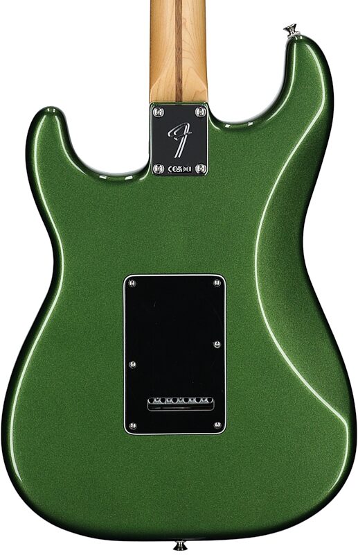 Fender Player II Modified Stratocaster Electric Guitar, Maple Fingerboard (with Gig Bag), Harvest Green, Body Straight Back