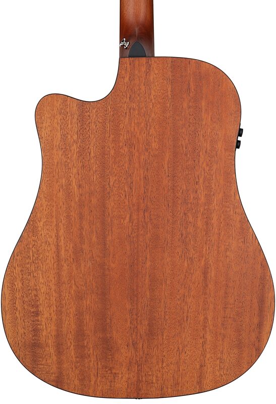 Kepma K3 Series D3-130 Acoustic-Electric Guitar, Sunburst Matte, with AcoustiFex K-10 Pickup, Body Straight Back