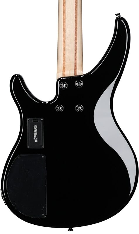 Yamaha TRBX304 Electric Bass, Black, Body Straight Back